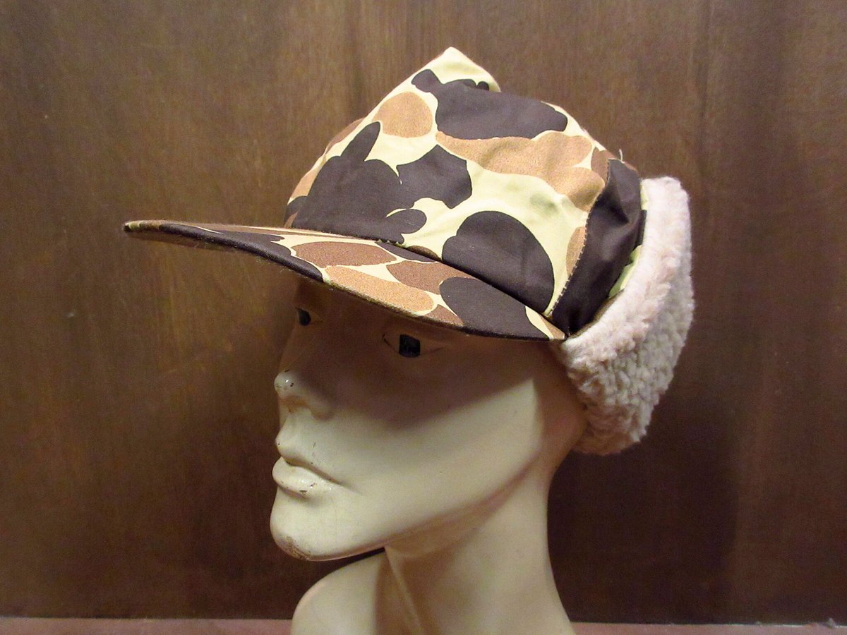 コロンビア　Columbia　usa製　キャップ　ダック　ハンター　ゴアテックス ビンテージ80's○Columbia茶タグ ダックハンターカモゴアテックス