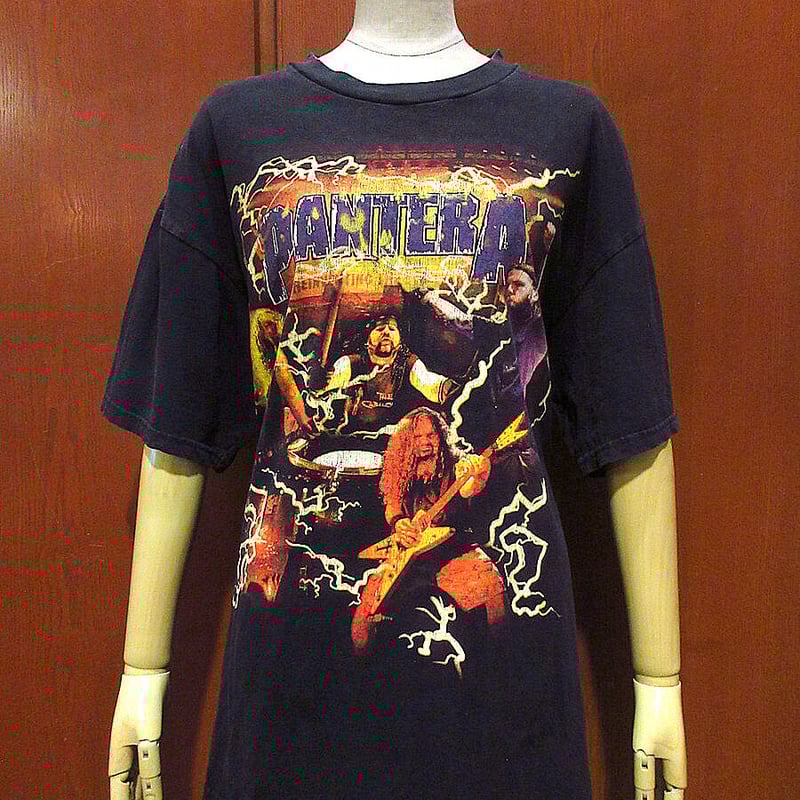 pantera ビンテージ tシャツ L パンテラ メタル 古着 黒