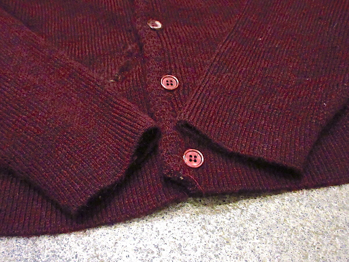 ビンテージ60's○TOWNCRAFTカーディガンsize 14-16○220212r6-m-