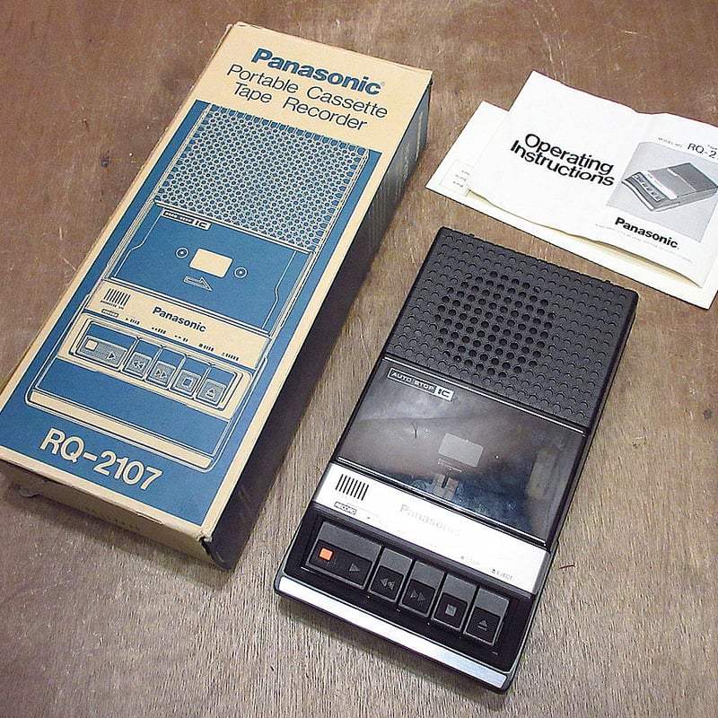 Panasonic RQ-JA180カセットテーププレーヤー 完動美品 Panasonic RQ-A180（ステレオラジオカセットレコーダー