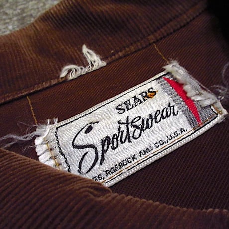 ビンテージ60's●Searsコットンハンティングジャケット茶●230930m5-m-jk-htgアウトドア上着メンズ古着