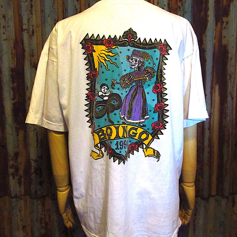 90s OINGO BOINGO ボロ バンド Tシャツ tee アート 古着 90s OINGO BOINGO ボロ バンド Tシャツ tee アート 古着