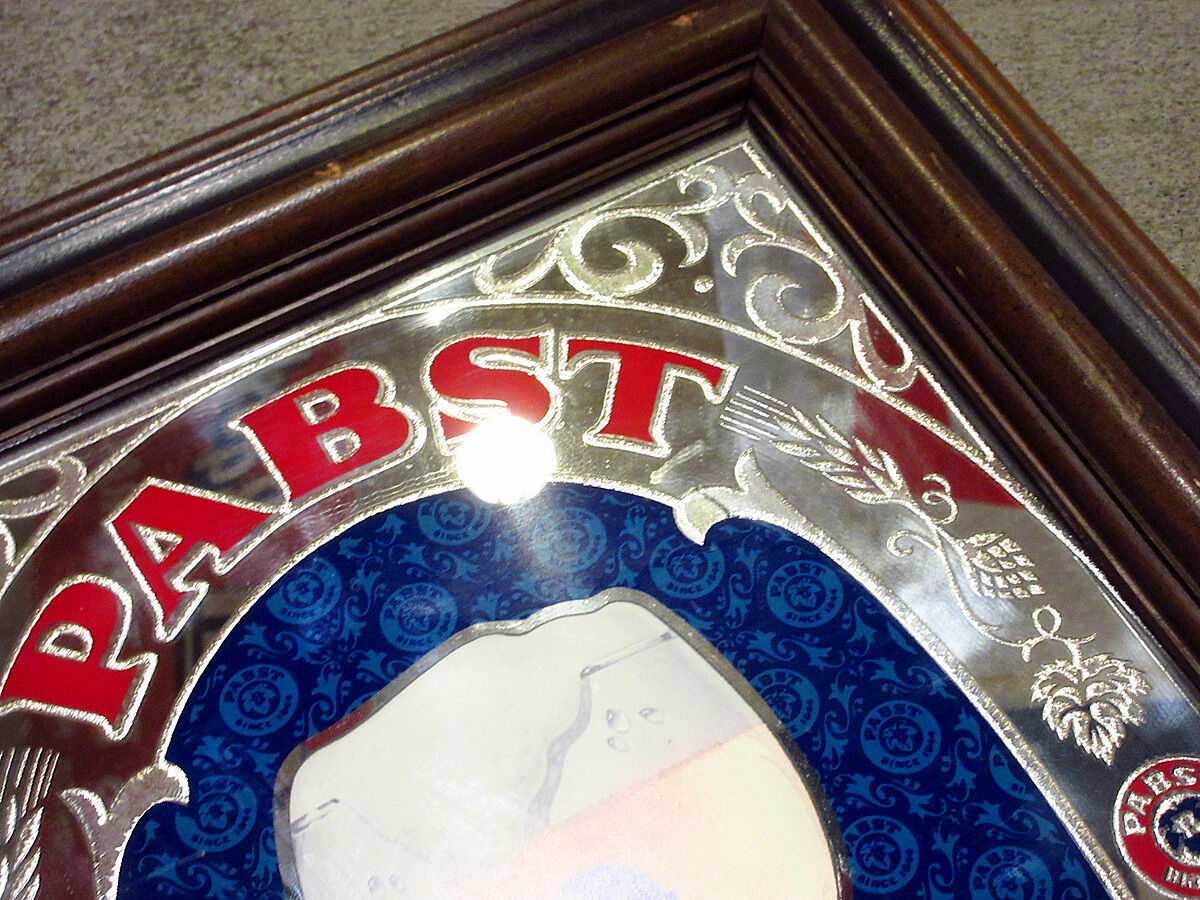 ⭐️希少価値⭐️ Pabst Blue Ribbon ☆パブミラー ヴィンテージ 1933 ビンテージ パブミラー Pabst Blue Ribbon Light パブスト