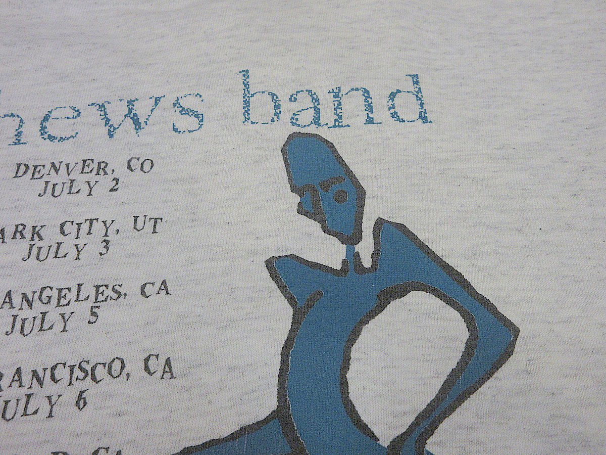 ビンテージ90's○Dave Matthews BandローカルクルーTシャツsize