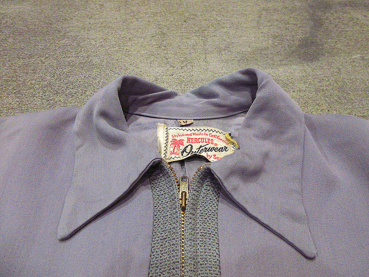 ビンテージ50's○HERCULES Searsニット×レーヨンギャバジンスポーツ