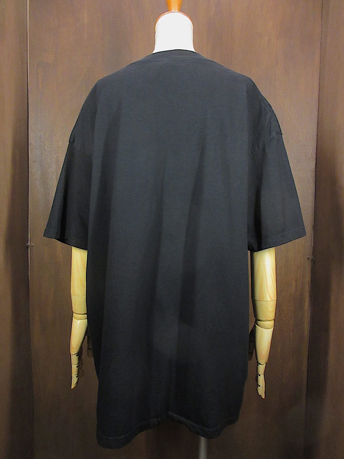 ビンテージ90's○Burning ManプリントTシャツ黒size XL○250922n1-