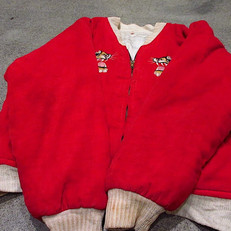 ビンテージ50's○キッズリバーシブル別珍スーベニアジャケット