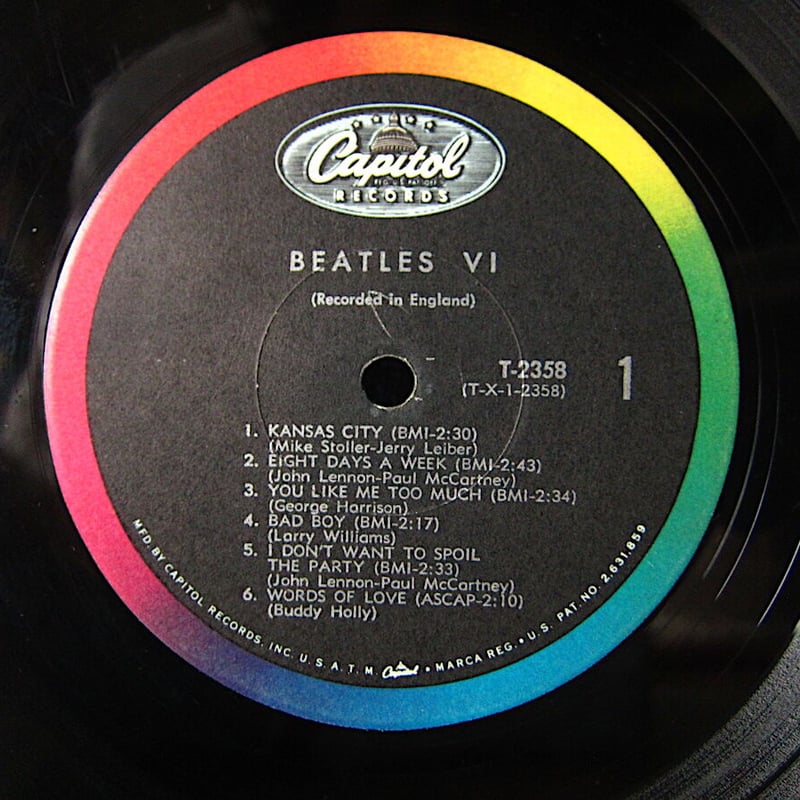 THE BEATLES○BEATLES VI Capitol RECORDS T 2358○2