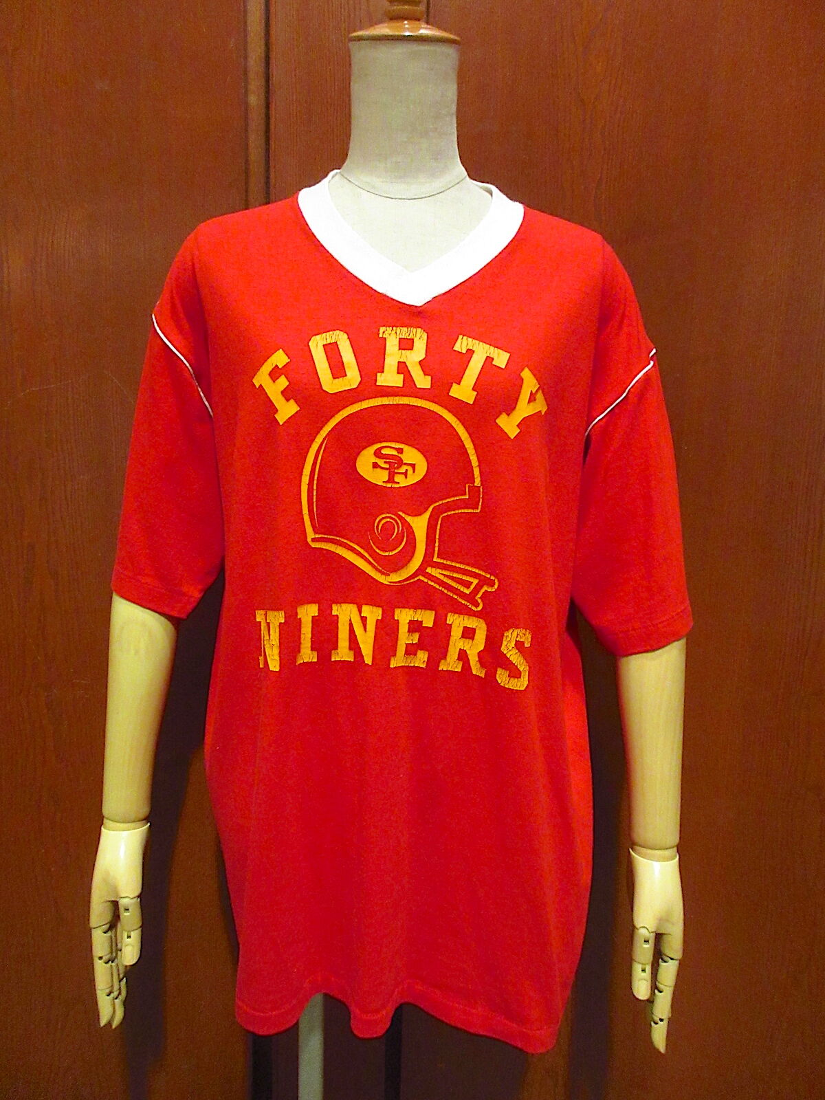 ビンテージ80's○GULF COAST Sportswear FORTY NINERSフット...