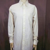 ビンテージ80’s●nordstromコットン長袖シャツsize 14 1/2-33●230919j5-m-lssh-ot古着1980sノードストロム
