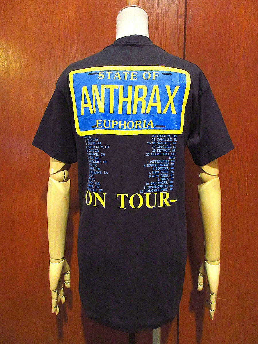 ANTHRAX WARDANCE 2017 ツアーTシャツ Mサイズ ANTHRAX WARDANCE 2017 ツアーTシャツ Mサイズ - メルカリ