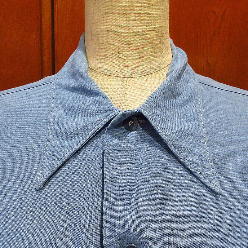 ▪️40’s OLEG CASSINI ビンテージ シャツ マチ付き 鹿子 ▪️40's OLEG CASSINI ビンテージ シャツ マチ付き 鹿子 - メルカリ