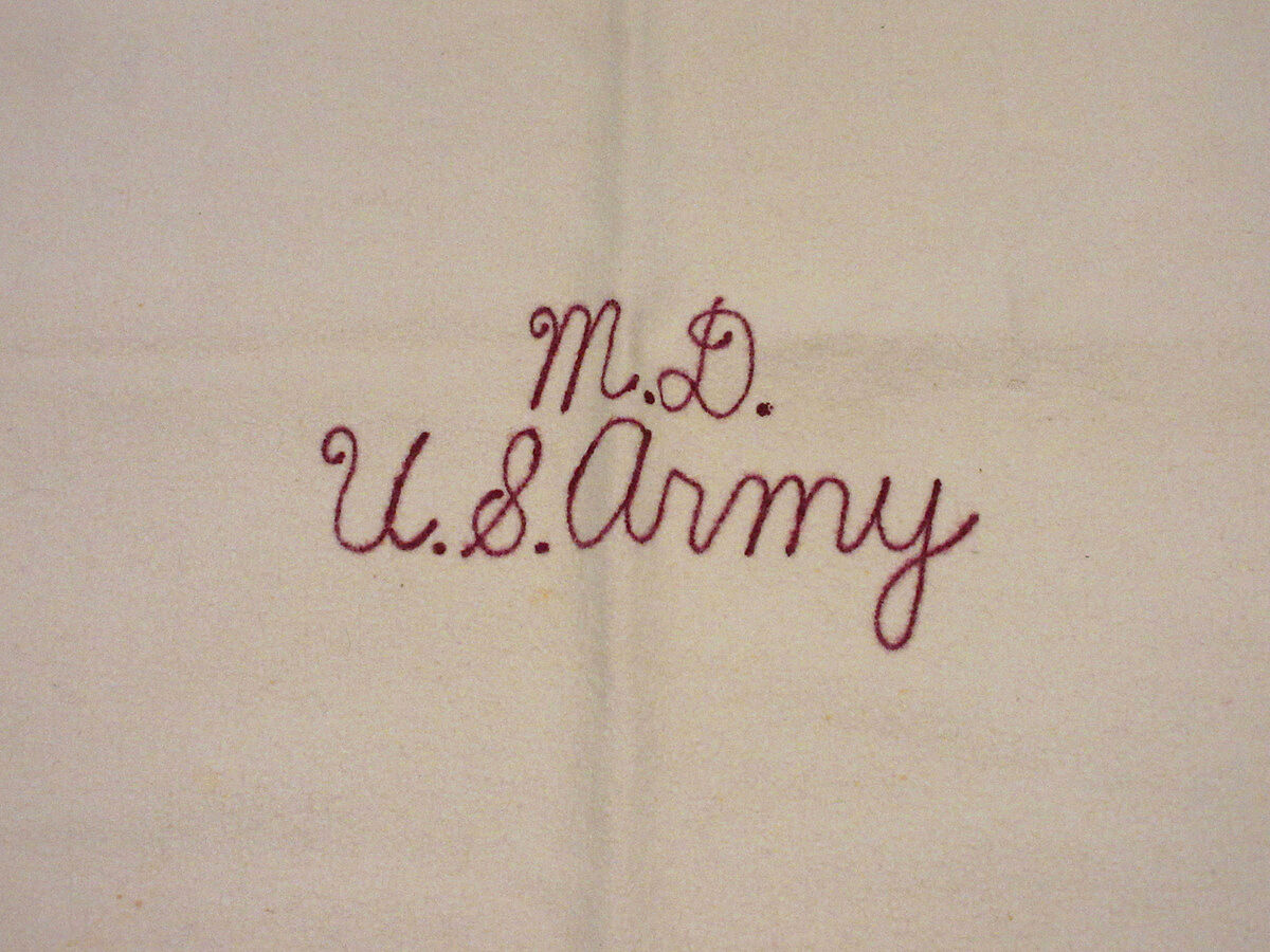 ビンテージ40's○U.S.ARMY Medical Department ウールブランケット