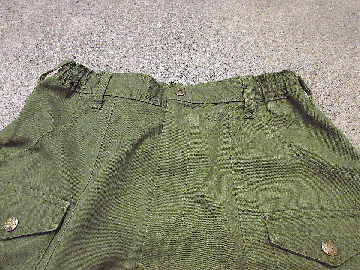 ビンテージ○BOY SCOUTS OF AMERICAブッシュショーツ実寸W72cm ビンテージ○BOY SCOUTS OF AMERICAブッシュショーツ実寸W72cm