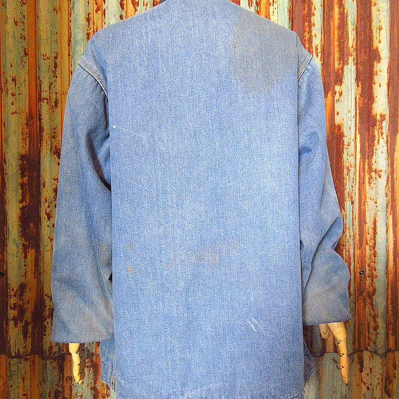 ビンテージ80's○BIG MAC裏地ブランケットデニムカバーオールsize 42