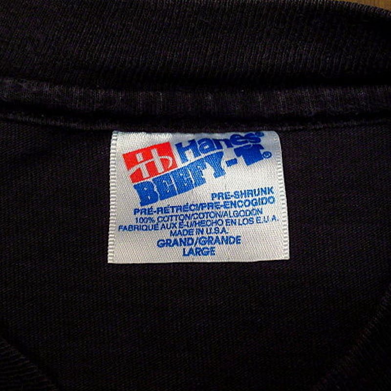 ビンテージ90's○Easyriders 両面プリントTシャツ黒 Size L○200801n