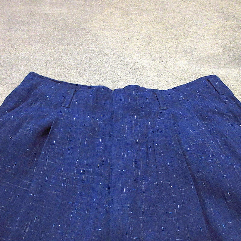ビンテージ50's○Jlaya Houseカスリ柄レーヨン2Bスーツ○221126s2-m-s