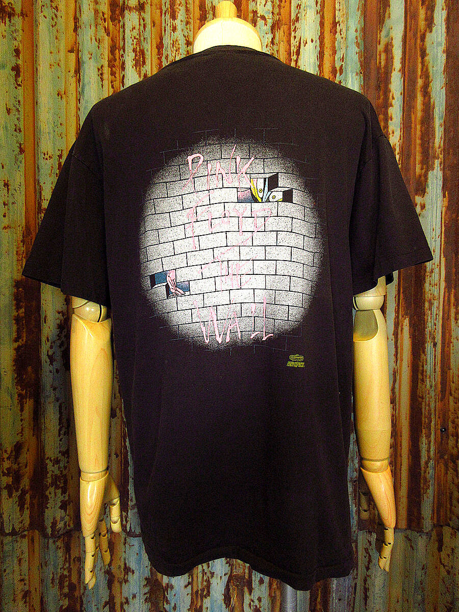 10WD591 90's PINK FLOYD 両面プリント ブラック フェード 10WD591 90's PINK FLOYD 両面プリント ブラック フェード 90's