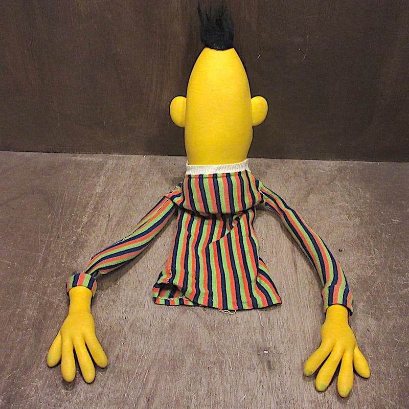 ビンテージ70's○バートソフビハンドパペット○251101n7-dollセサミ