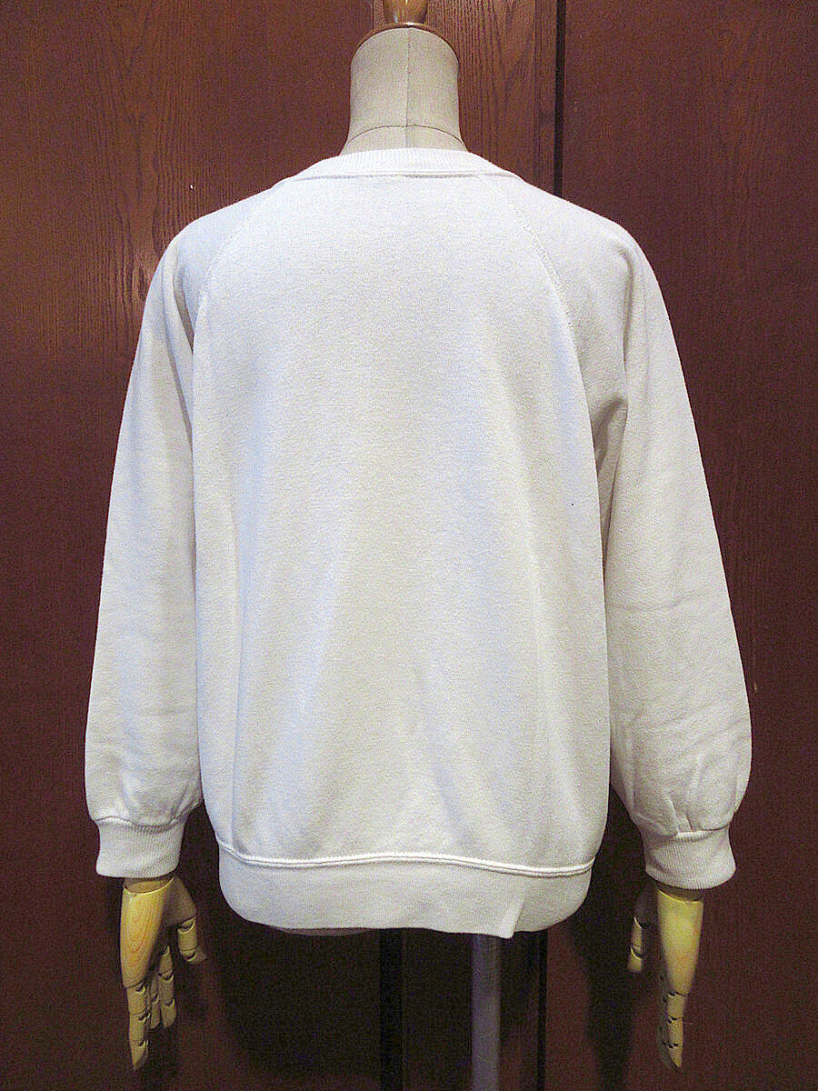60~70s PENNEY'S ラグランスウェット ビンテージ60's○PENNEY'Sラグランスウェット白size M○210330s2