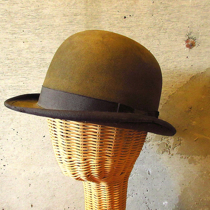 ビンテージ-20's○STETSONボーラーハットsize 7○231031k4-m-ht-f
