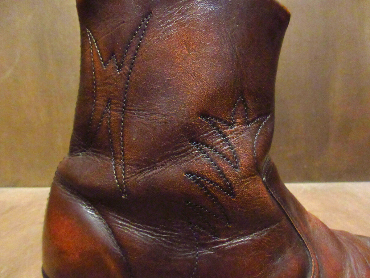 ビンテージ70's○ウエスタンサイドジップブーツsize 8 1/2 EE