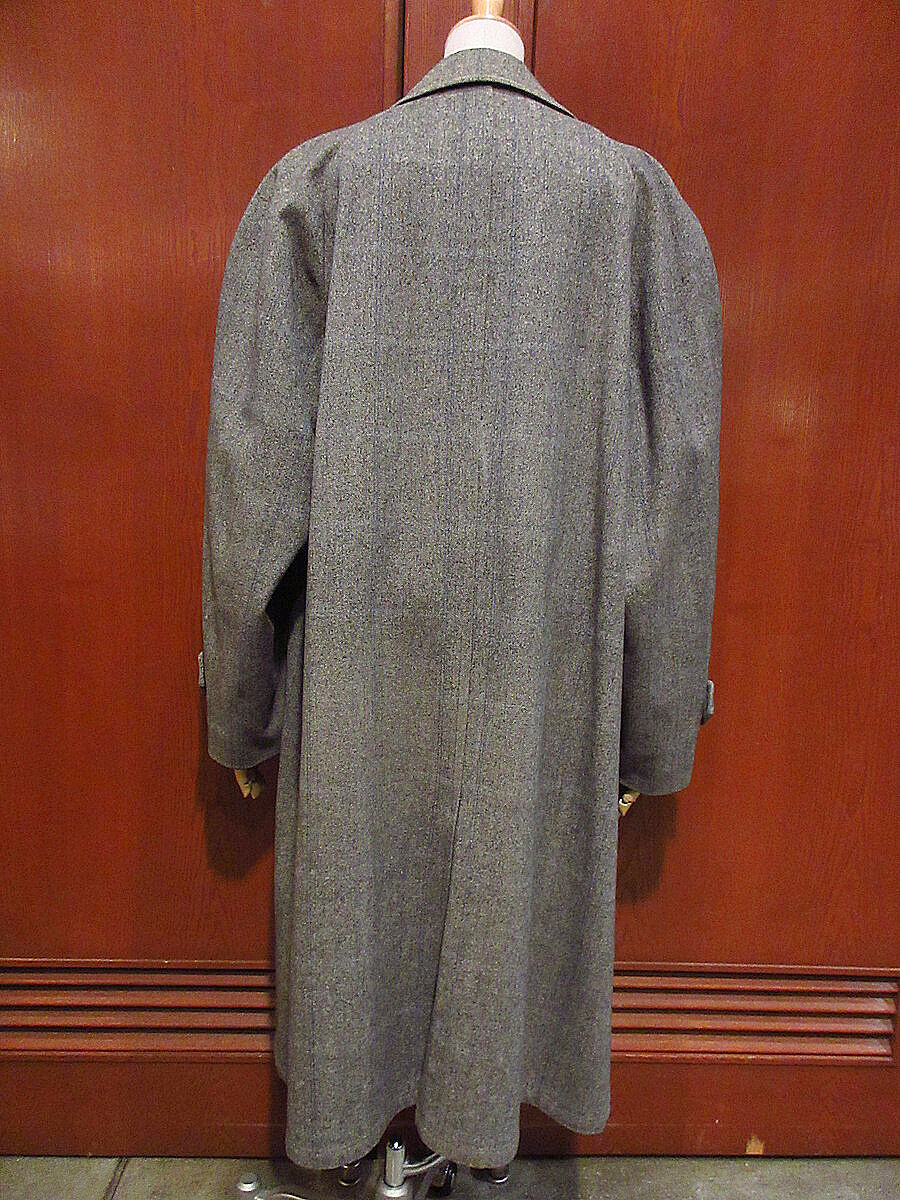 ビンテージ50's○Alligatorツイードステンカラーコート○230111j4-m-jk-