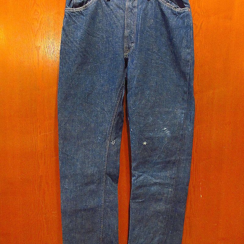 ビンテージ60's70's○Penney's RANCHCRAFTデニムパンツ濃紺W82cm○