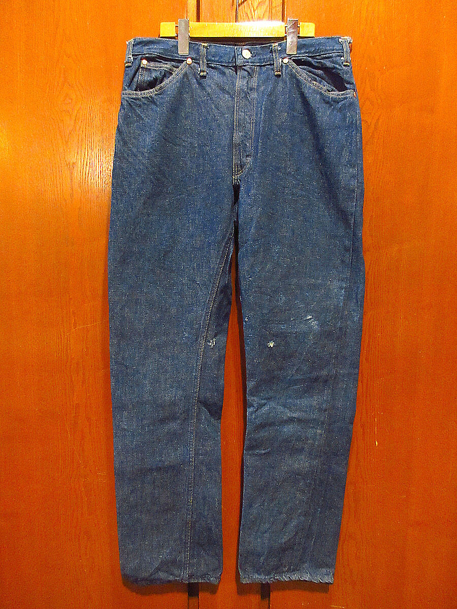ビンテージ60's70's○Penney's RANCHCRAFTデニムパンツ濃紺W82cm○