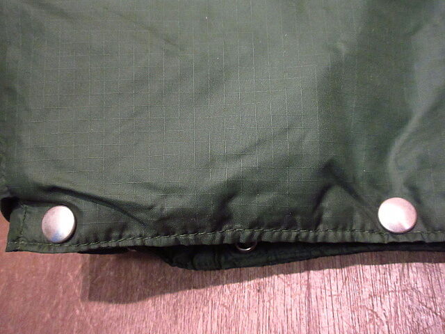 ビンテージ70's○THE NORTH FACE茶タグダウンフード緑L○210131n8-m-