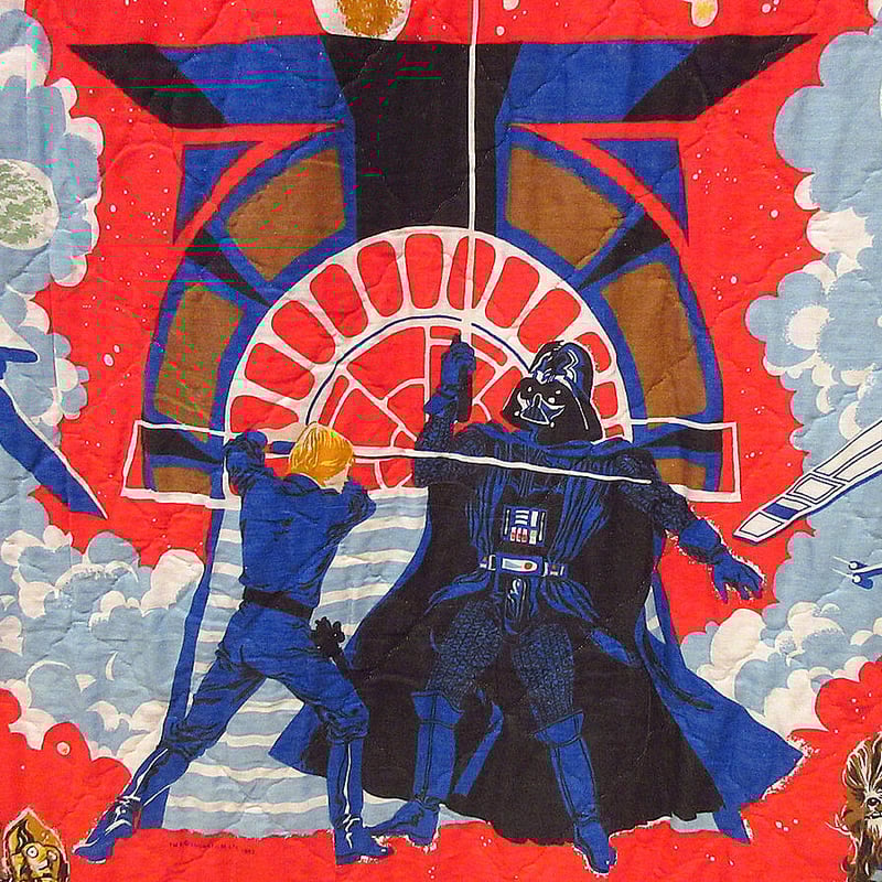 ビンテージ80's○Sears STAR WARSジェダイの帰還キルティング