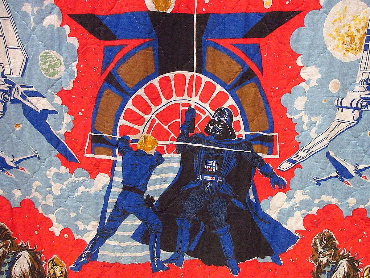 ビンテージ80's○Sears STAR WARSジェダイの帰還キルティング