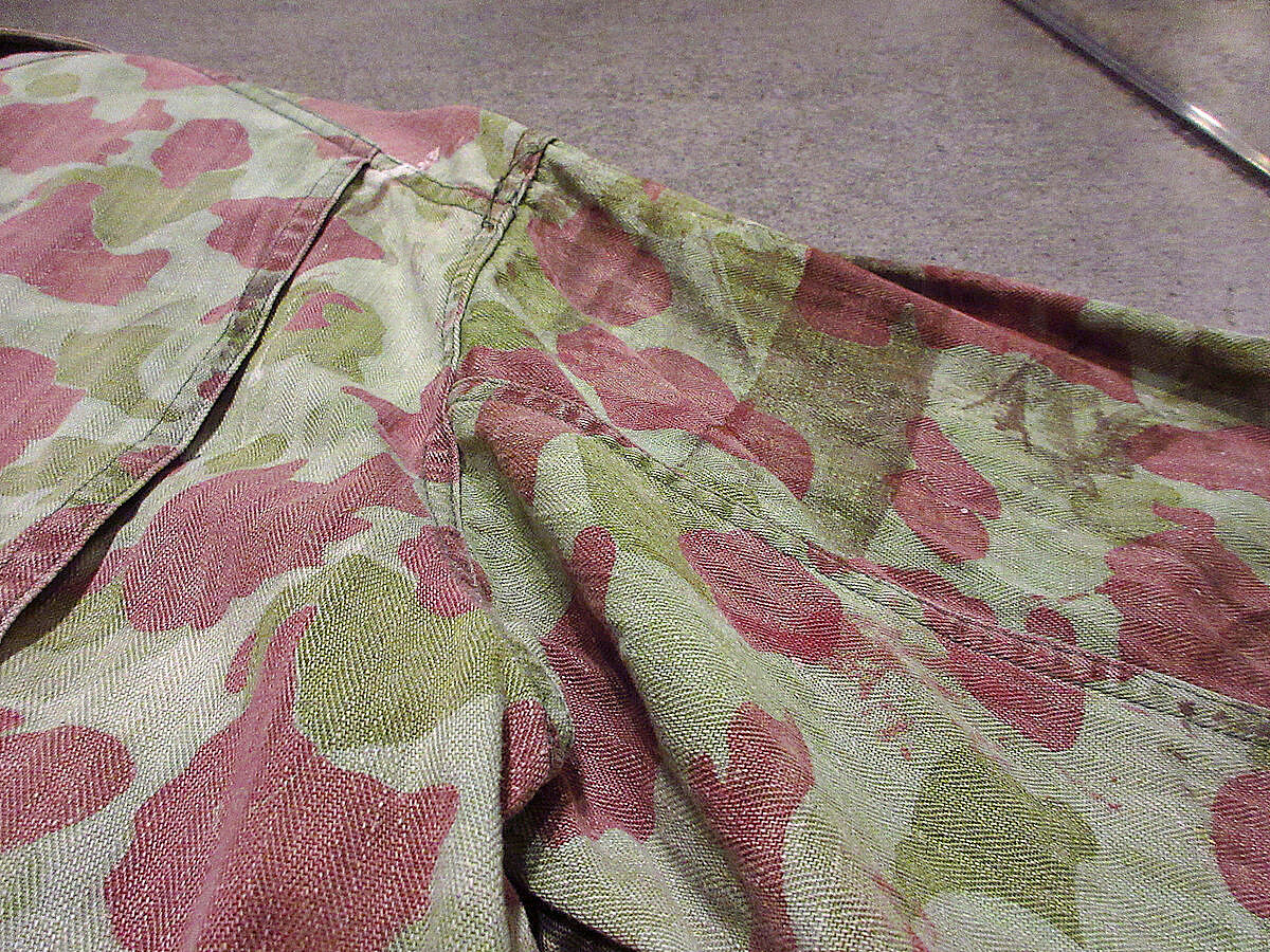 ビンテージ40's○USMC TYPE M-1942ダックハンターカモHBT ビンテージ40's○USMC TYPE M-1942ダックハンターカモHBT