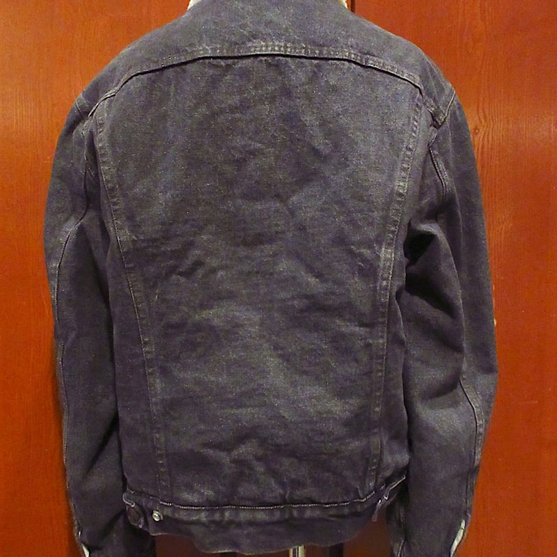 ビンテージ80's○Levi's裏ボアデニムジャケット黒size 40R○231120m7-m...