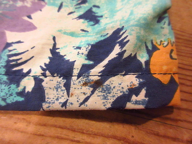 Patagonia○レディース花柄ナイロンバギーズショーツXS
