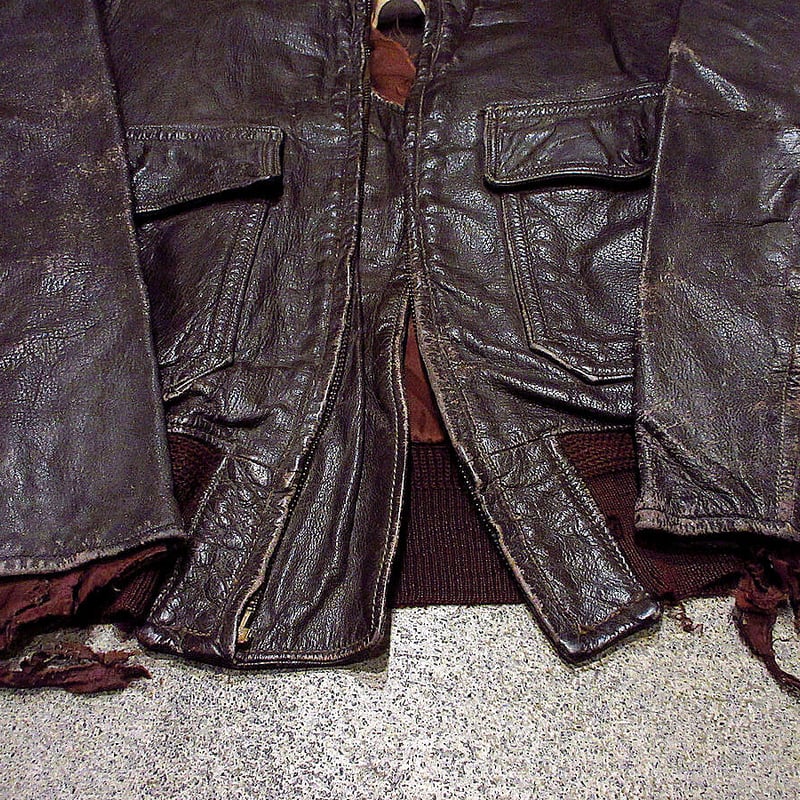 ビンテージ40's○U.S.NAVY G-1 55JI4フライトジャケットsize 40 ビンテージ40's○U.S.NAVY G-1 55JI4フライトジャケットsize 40