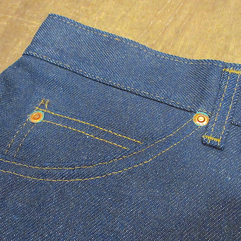 ビンテージ80's○DEADSTOCK Lee 202ブーツカットデニム表記W38L30○25