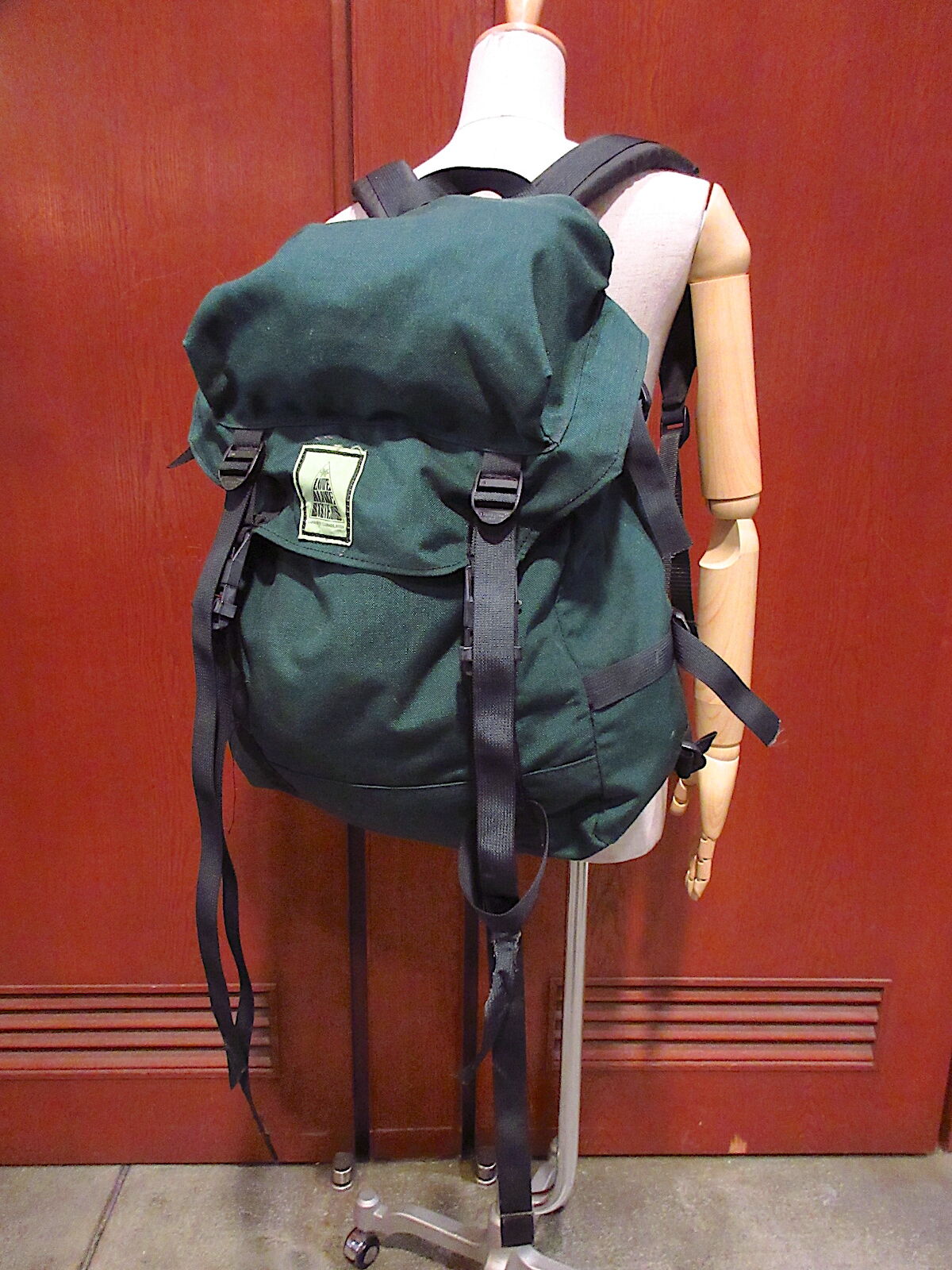 ビンテージ○LOWE ALPINE SYSTEMバックパック緑○220627r7-bag-bp