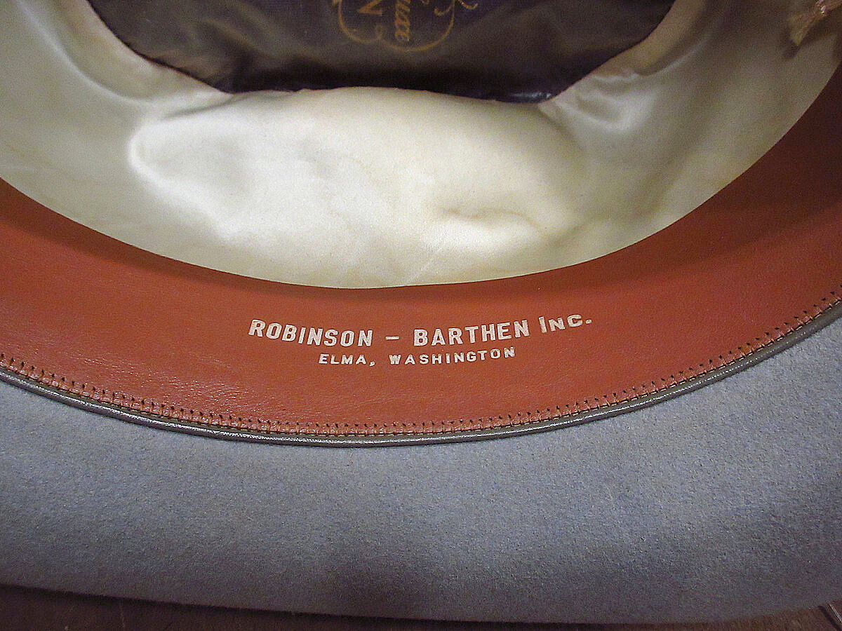 ビンテージ50's○STETSON OPEN ROADフェドラハットグレーsize 7 ビンテージ50's○STETSON OPEN ROADフェドラハットグレーsize 7