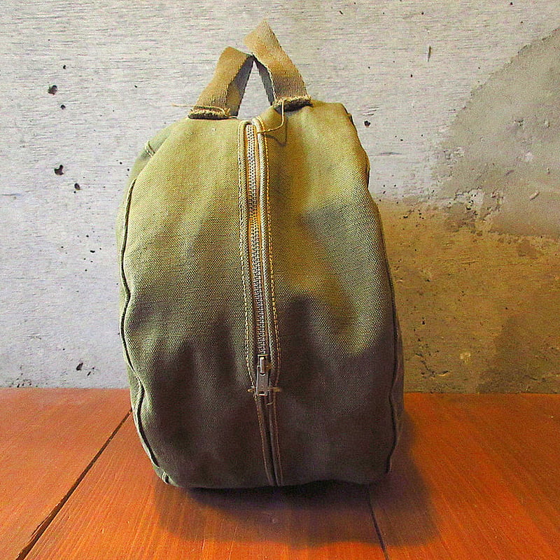 ビンテージ40's○USAFヘルメットバッグ○240705k4-bag-hnd 1940sエア