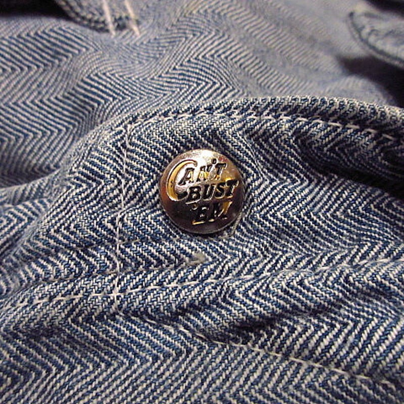 ビンテージ50's○CAN'T BUST'EM HBTオールインワンsize 44M○2012