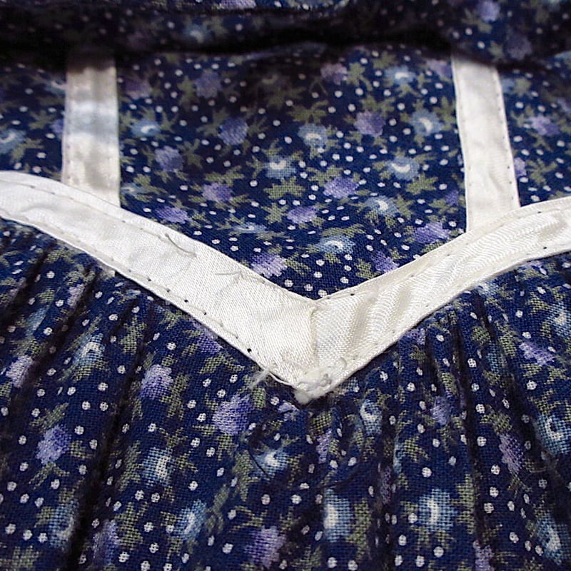 GUNNE SAX ガニーサックス 小花柄のワンピース ビンテージ レディース 古着 70s USA製 GUNNE SAX 小花柄 フリル レース ガーリー