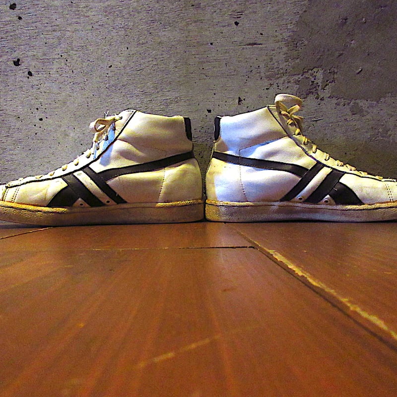 ビンテージ80's○Thom McAn Joxレザースニーカー白size 11 1/2○251