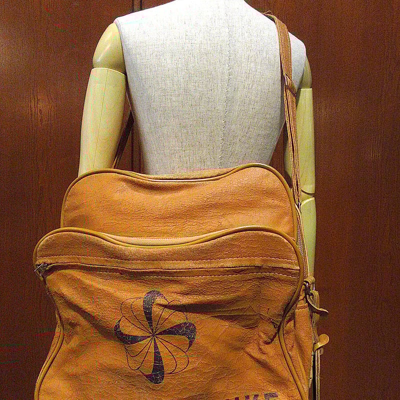 ビンテージ70's○NIKE風車ロゴショルダーバック○221016k6-bag ビンテージ70's○NIKE風車ロゴショルダーバック○221016k6-bag
