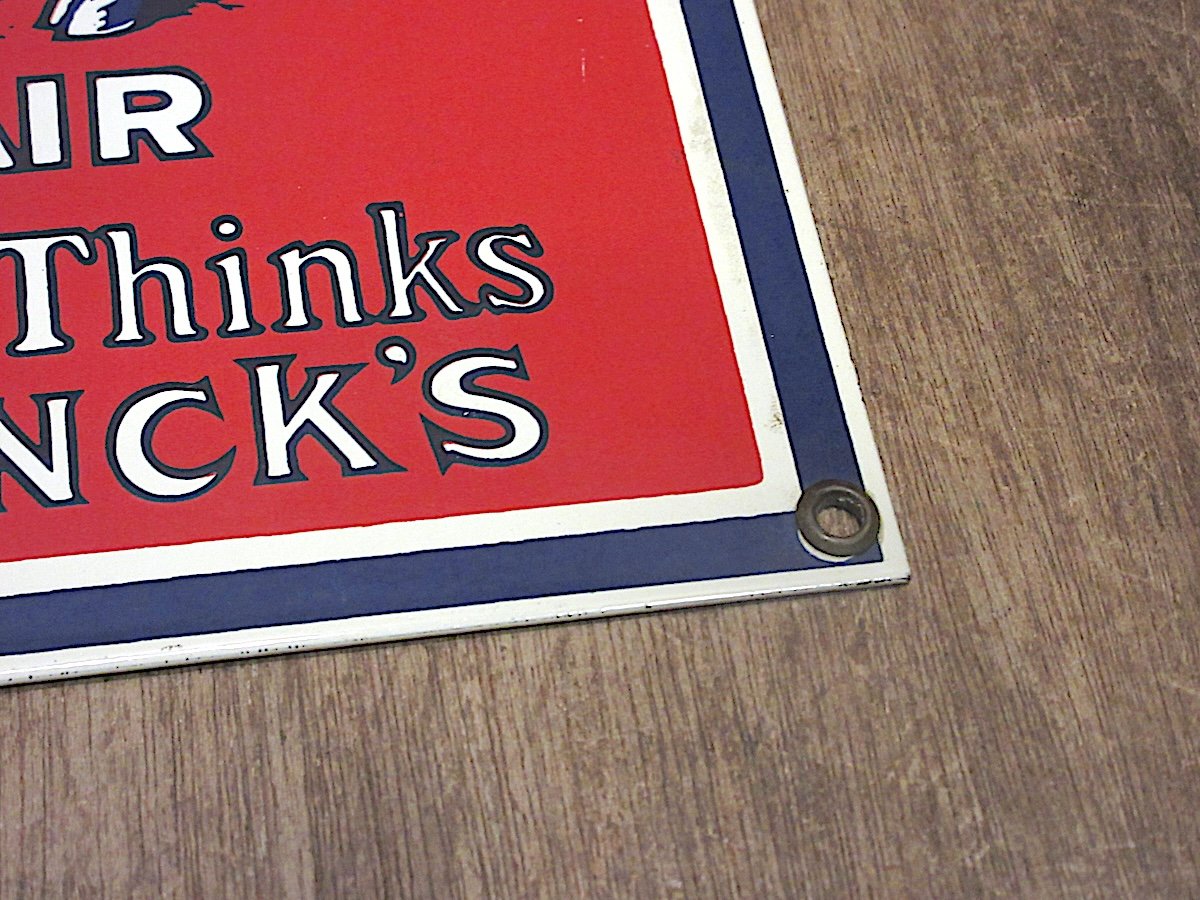 FINCK'S○DETROIT-SPECIAL OVERALLSメタルサイン○250709z6