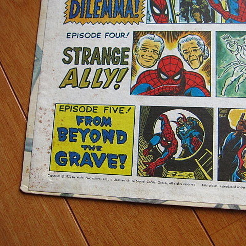 THE AMAZING SPIDER-MAN○FROM BEYOND THE GRAVE BU