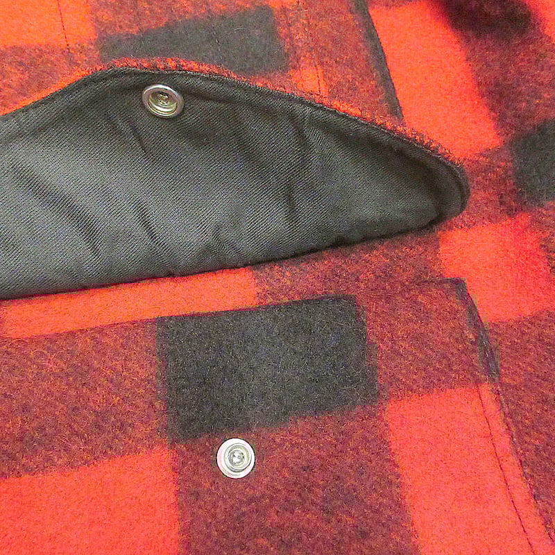FILSON マッキーノクルーザー バッファローチェック　40 ビンテージ70's80's○FILSONバッファローチェックウールシングル
