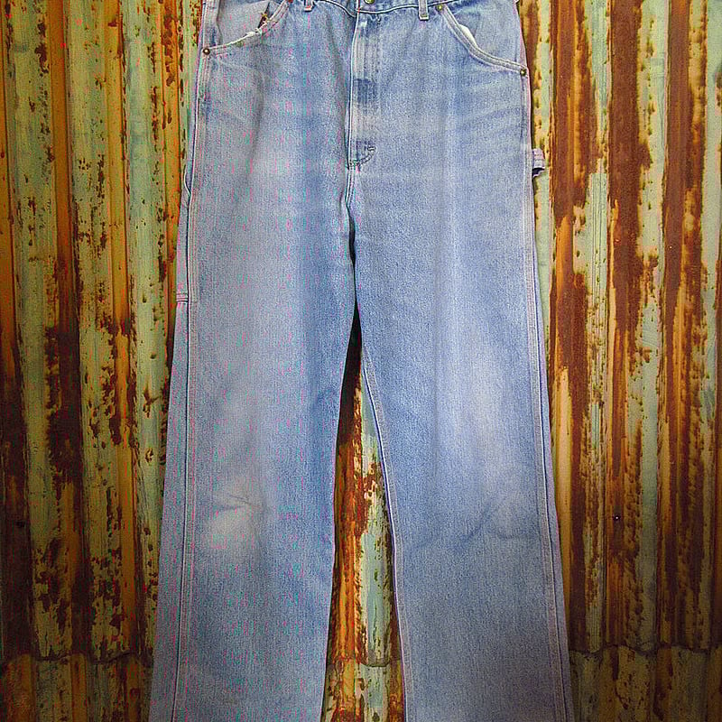 ビンテージ80's○BIG MACデニムペインターパンツ実寸W88cm ビンテージ80's○BIG MACデニムペインターパンツ実寸W88cm