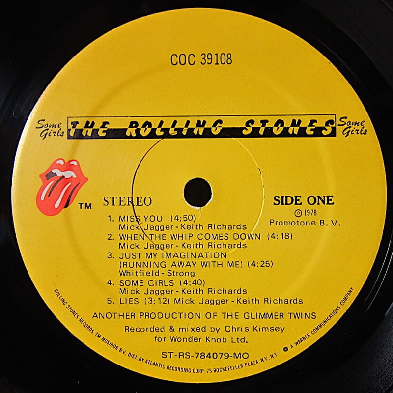THE ROLLING STONES○Some Girls COC 39108○220426t