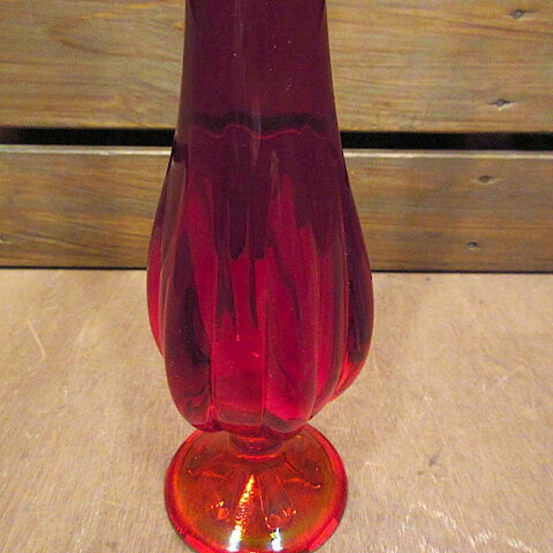 花瓶 フラワーベース ミッドセンチュリー ビンテージ-70's○ミッド